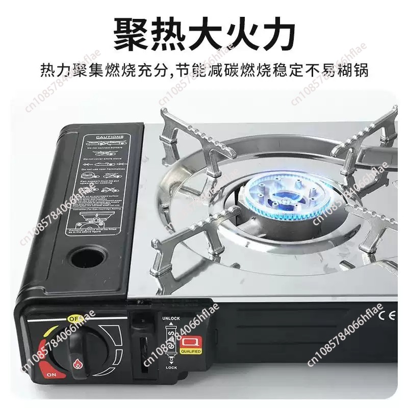 เตาแก๊สพกพาแบบ 2 หัวเตา สำหรับ - Camping Double Cooking Stove บทวิจารณ์และราคา