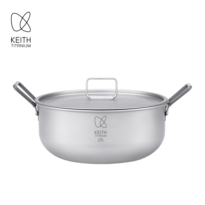 KEITH 1.8L หม้อทำอาหารไทเทเนีย - Camping Cooking Bag บทวิจารณ์และราคา