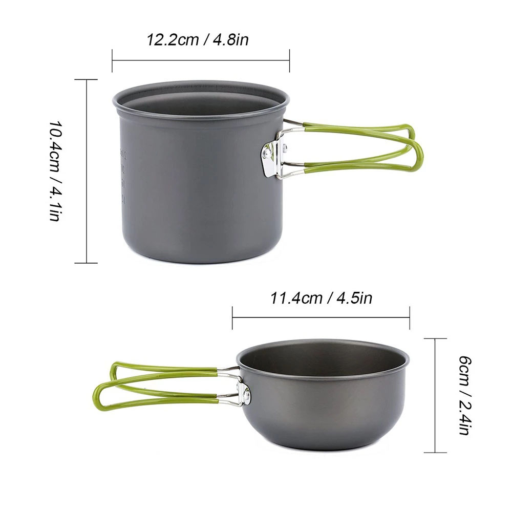 ชุดเครื่องครัวตั้งแคมป์พร้อมเต - Camping Cooking Accessories Set บทวิจารณ์และราคา