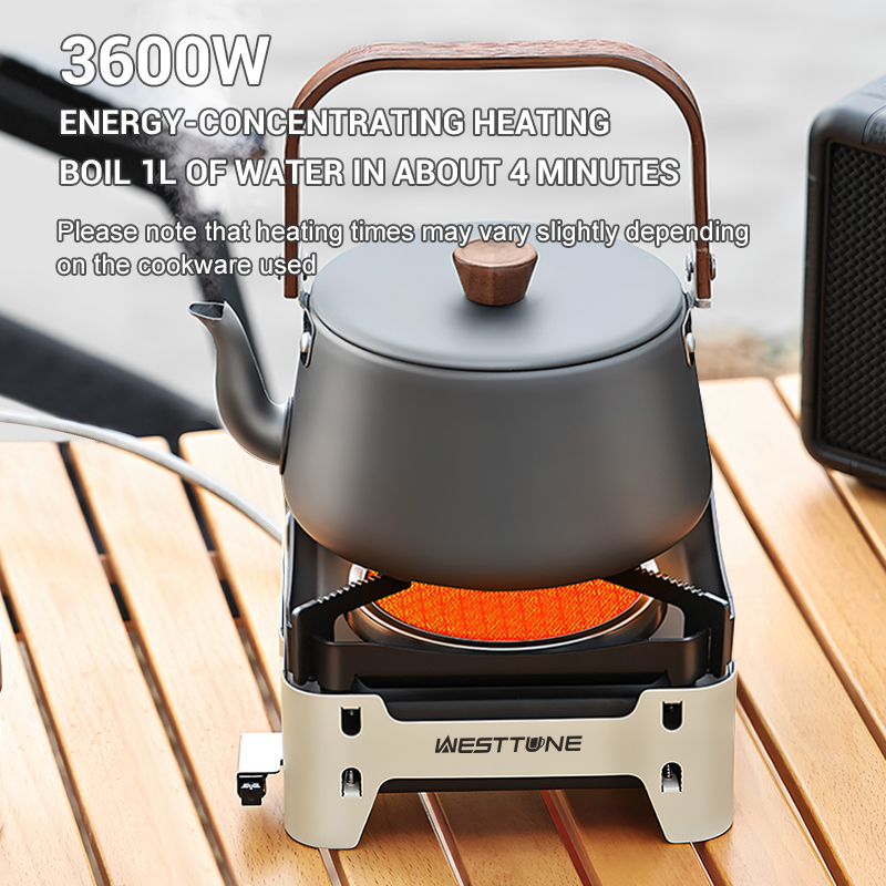 WESTTUNE กลางแจ้งเตาเผาไหม้อิน - Camping Cooking Burner บทวิจารณ์และราคา