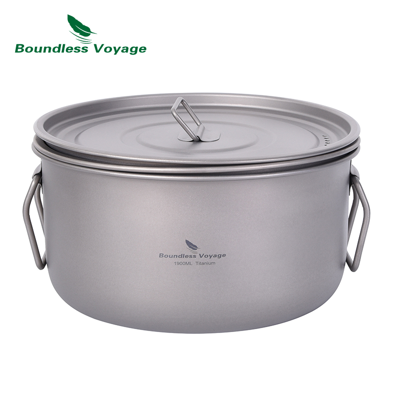 อย่างไร้ขอบเขตการเดินทางหม้ออา - Mess Kit Titanium บทวิจารณ์และราคา